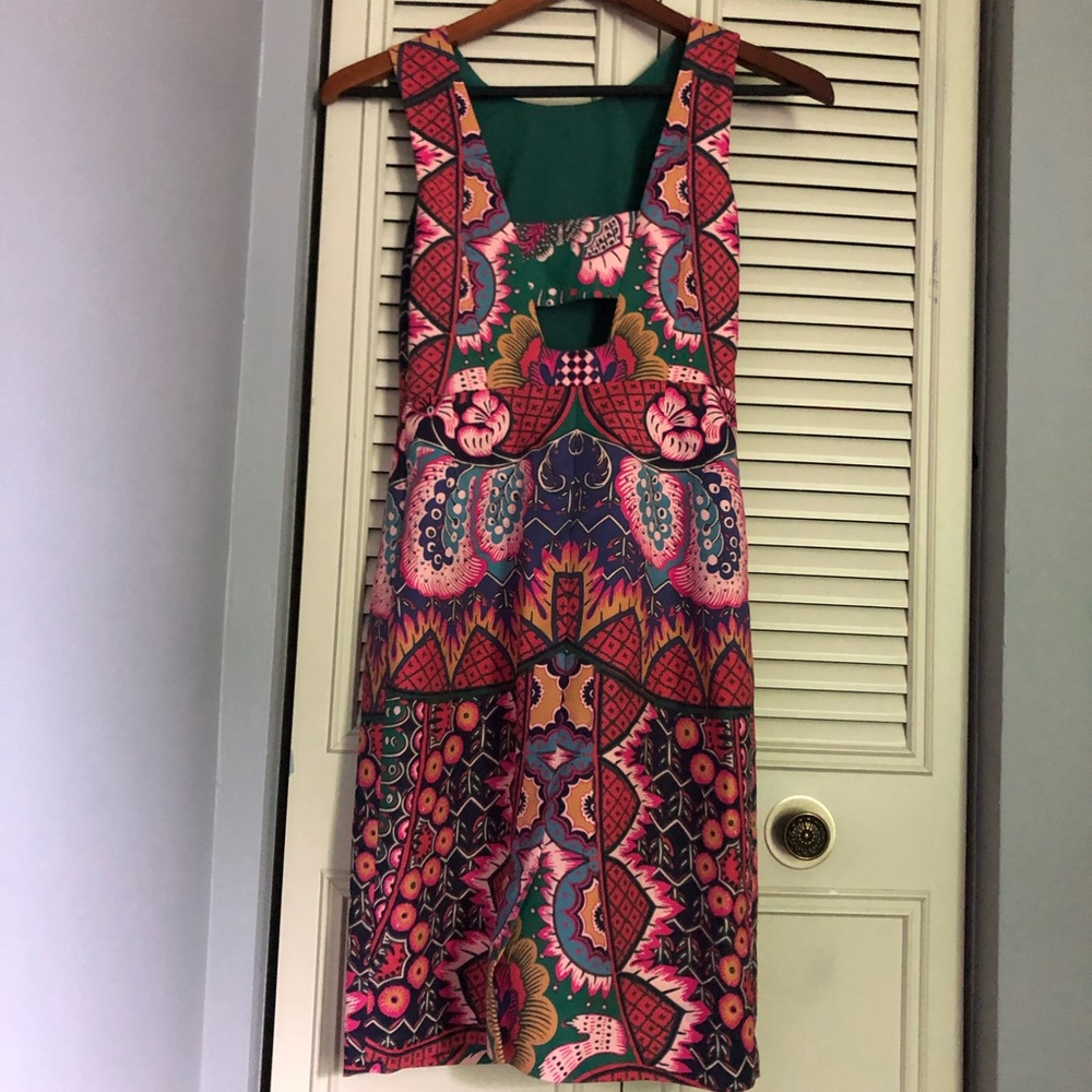 Anthropologie Maeve Colorful Sheath Dress - Picture 3 of 6